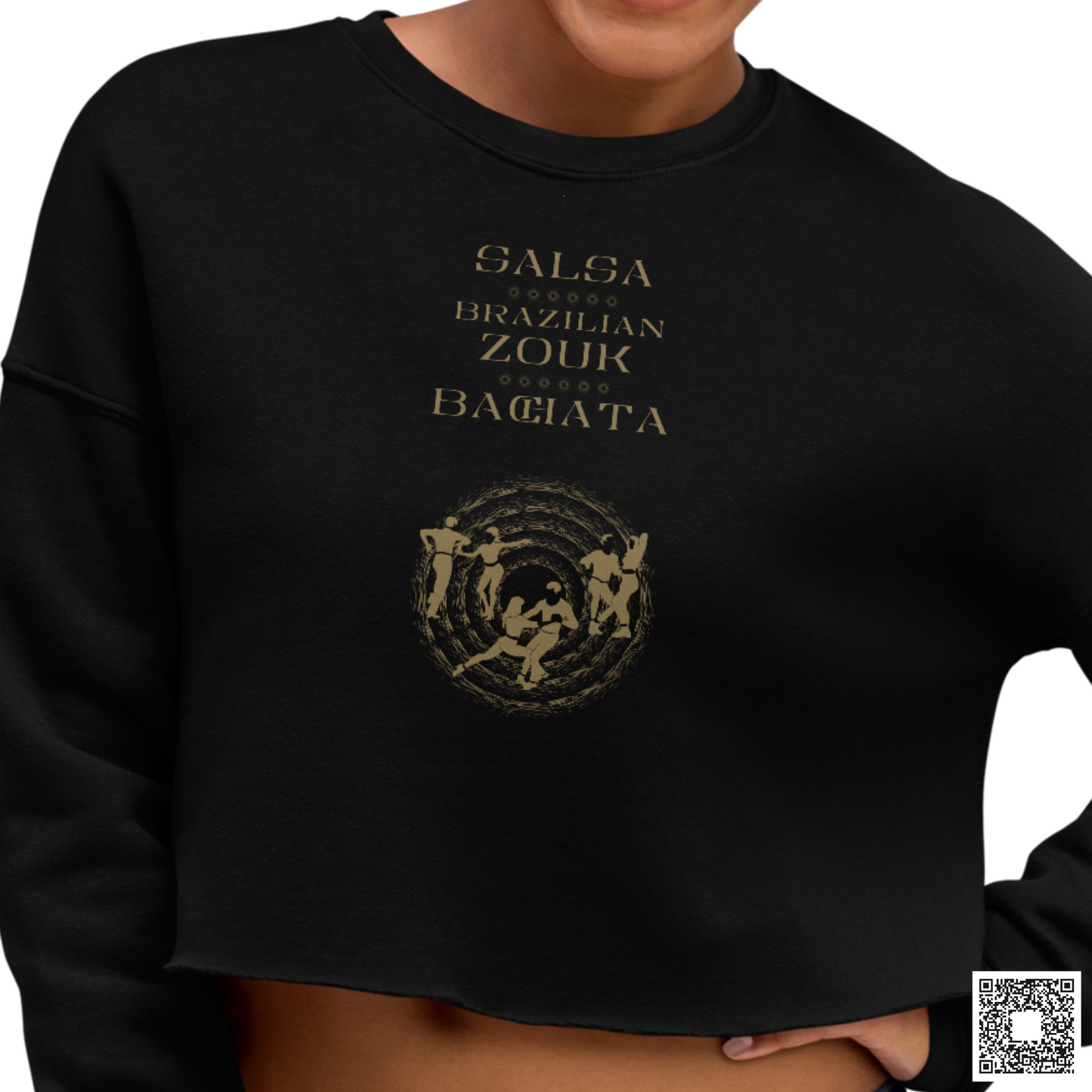 Salsa Zouk Bachata Dancer S0204 gold PNG print file for Gifts, Apparel